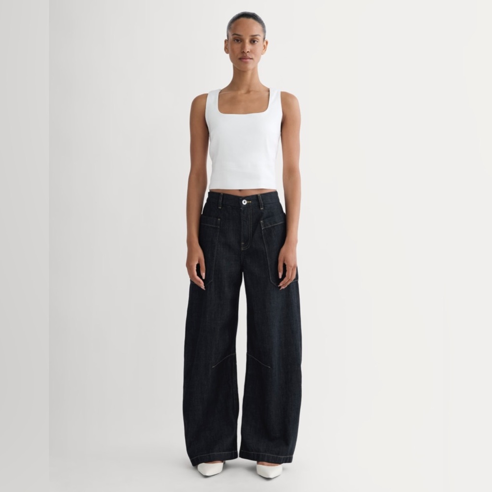 Everlane The Gardener Pull On Jean | Dark Indigo | 26